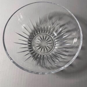 Vintage Princess House highlights Crystal Starburst Serveware Bowl